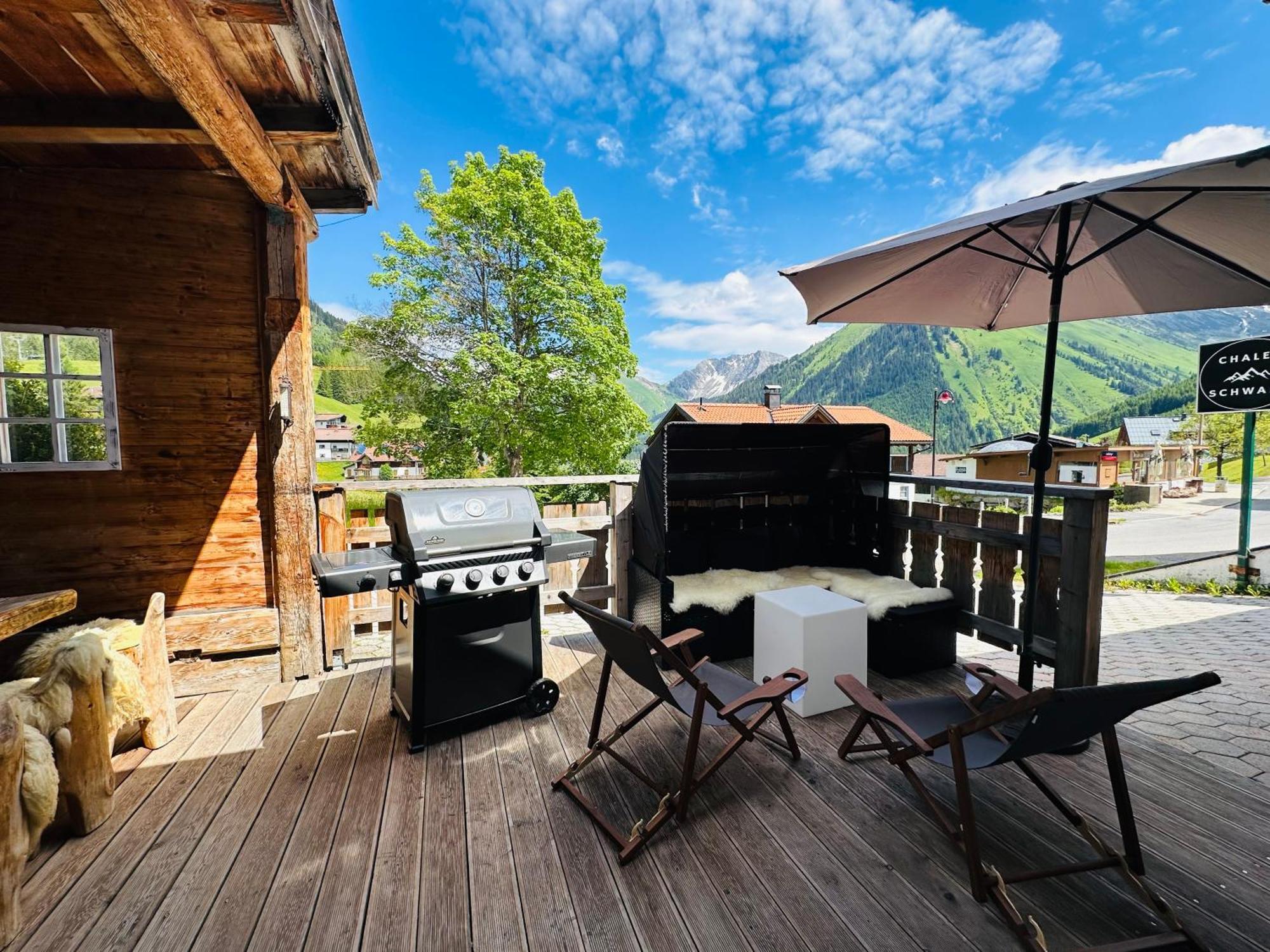 Chalet Schwarz Berwang Exteriér fotografie